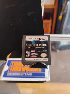 Spiderman Battle For New York (Nintendo DS) Cartridge Only. Tested. Authentic. - Picture 1 of 2