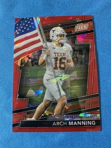 2024 Panini National VIP Arch Manning Prospect Red Ice /149 #RP4 Texas Longhorns - Picture 1 of 6