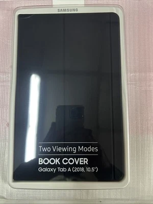 NEW! Official Samsung Galaxy Two Viewing Modes Book Cover For Tab A (2018) 10.5" - Image 1 of 3