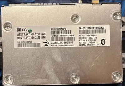 12 13 14 15 16 CHEVROLET IMPALA ONSTAR COMMUNICATION CONTROL MODULE 22901476 OEM - Image 1 of 2