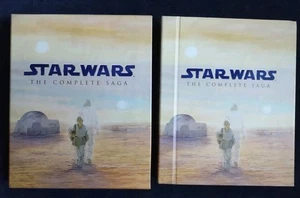 STAR WARS The Complete Saga 9 Blu-Ray Box Set Collection 6 Movies +3 Bonus Discs - Picture 1 of 24