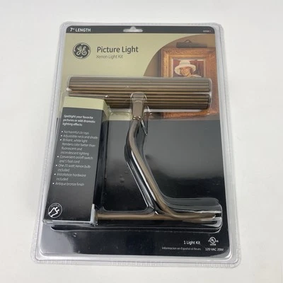 GE Xenon Picture Light Kit  7” 10358 - New Sealed Package - Image 1 of 4