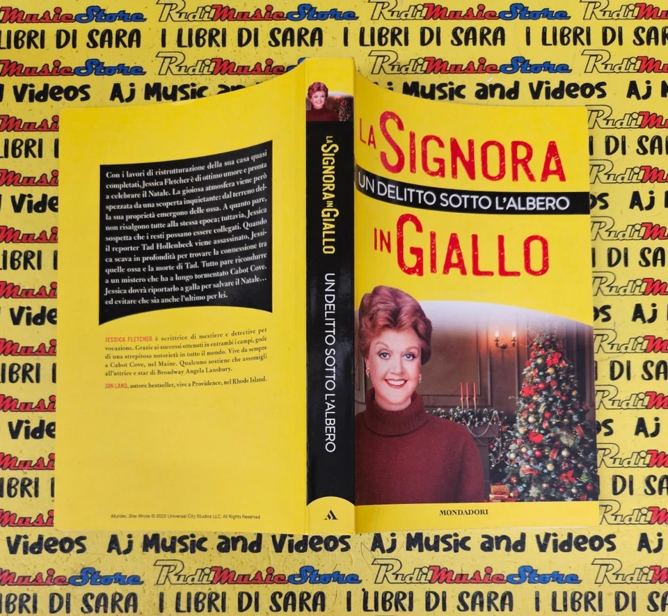 Book Libro LA SIGNORA IN GIALLO un delitto sotto l'albero MONDADORI 2022 (L32) - Immagine 1 di 1