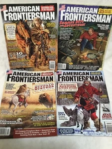 AMERICAN FRONTIERSMAN MAGAZINE 4 issues summer fall 2020 to winter spring 2021 - Picture 1 of 5