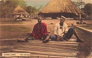 Sierra Leone - Mat weaving - Publ. Litherland, Canning & Ashworth - Picture 1 of 2