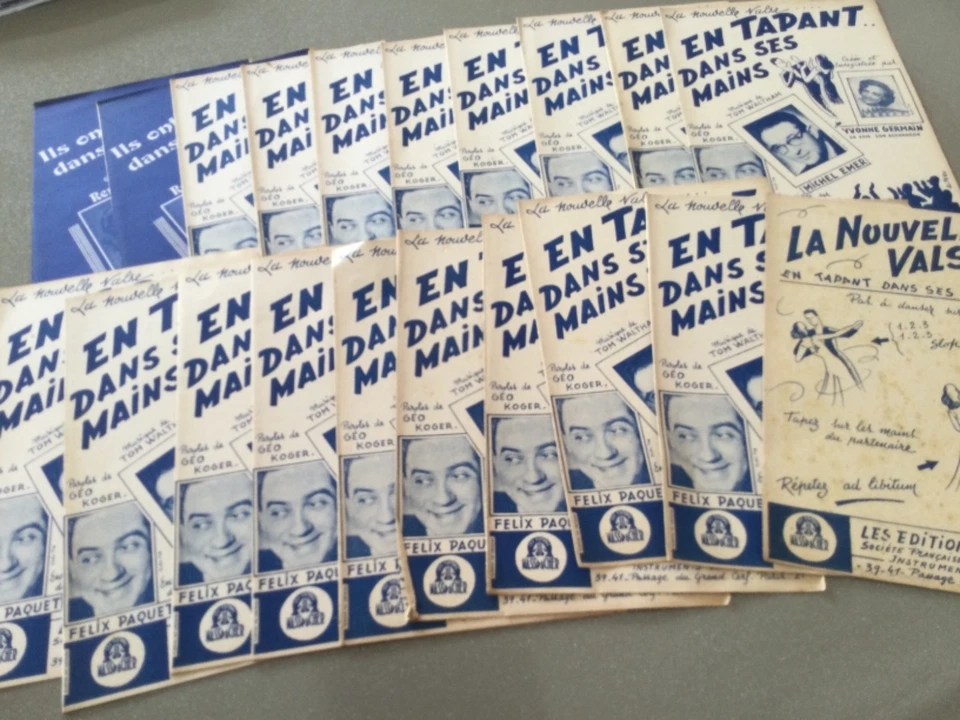 LOT DE  20 PARTITIONS ANCIENNES - Photo 1/1