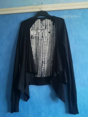 Ted Baker Silk Angora Wool Waterfall Cardigan Size 2 UK 10 - Image 1 of 4