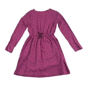 M&Co dress 5-6 years pink spot pattern cotton - Picture 1 of 9