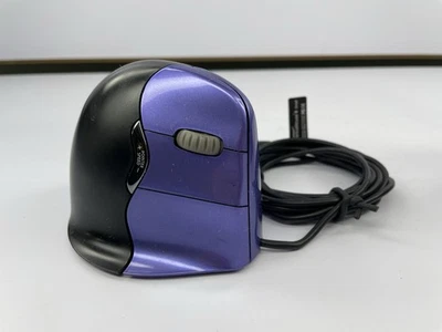 Evoluent VM4S Vertical Mouse Purple 4 Wired USB Small for Right Hand - Tested - Image 1 of 4