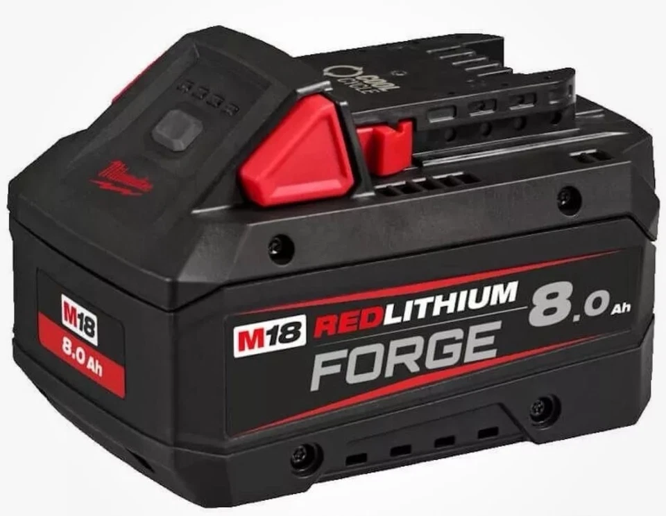Batería de litio roja Milwaukee M18FB8 18V Forge 8,0 Ah  - Imagen 1 de 1
