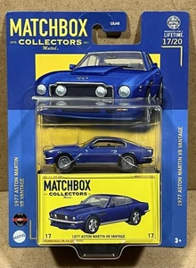 Matchbox Collectors 1977 ASTON MARTIN V8 VANTAGE Blue 2024 MB COLLECTORS #17/20 - Picture 1 of 3