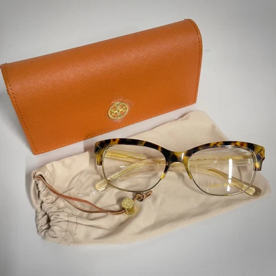 Monturas de gafas Tory Burch TY 2083 1706 Havana 53-17-140 mm con estuche AUTÉNTICAS Foto 1 de 4