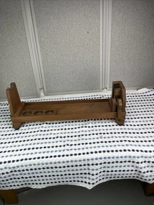 Free Standing Hardwood Rifle Vintage Cleaning Station - Picture 1 of 6
