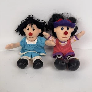 1997 The Big Comfy Couch Vintage 10”Loonette & 9” Molly Plush Dolls Commonwealth - Bild 1 von 7