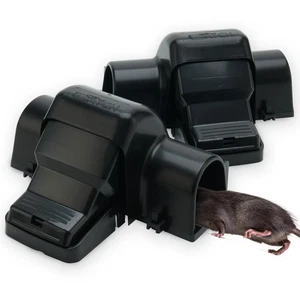 UCatch Rat Trap Indoor & Outdoor Dual-Entry - Kids Pet Safe Hands-Free Design - Picture 1 of 7
