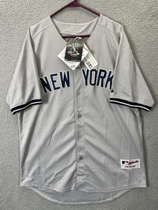 🔥 Authentic Majestic • Derek Jeter New York Yankees #2 Heim Trikot Gr. 52 - Bild 1 von 12