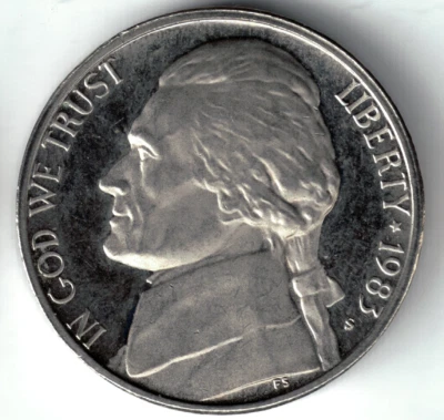 USA - 1983S - Jefferson - 1st portrait - Rare, Proof, & NIFC - #19003 - Image 1 of 2