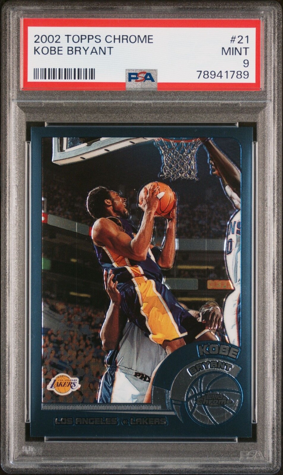 Kobe Bryant 2002 Topps Chrome #21 Base Price Guide - Sports Card 
