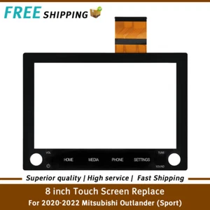 8" Touchscreen Digitizer Für Mitsubishi Outlander MK3 SAT 2 Knöpfe Radio 2019-22 - Picture 1 of 9