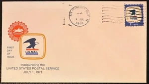 US #1396 FDC 1971 San Francisco CA 3A cncl (cat. no. 051480) 7-1-71 *d - Picture 1 of 2