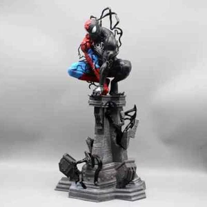 Symbiotic Spider-Man Venom Actionfigur LED 38cm PVC Statue Modell Sammlerstücke - Bild 1 von 22