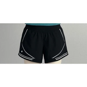Avia schwarze Laufshorts Damen S 4-6 feuchtigkeitsableitend sportlich - Bild 1 von 9