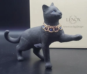 Vintage Lenox American by Design Black Cat Figurine - Picture 1 of 4