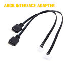 5V 3Pin ARGB Interface Adapter 4/6PIN Jack Adapter Cable for COOLMOON Controller