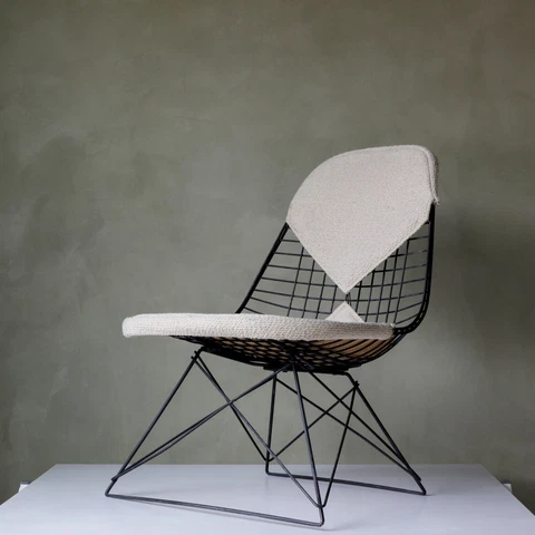 Vintage Eames LKR-1 Lounge Chair Herman Miller Mid Century Modern Cover