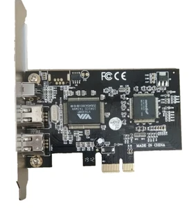 DIGITUS DS-30201-5 FireWire 1394a PCIe Karte 3 Ports 400Mbit Windows Asmedia - Bild 1 von 4