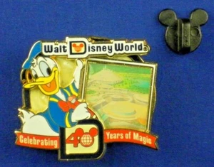 Pato Donald con lápiz y Tomorrowland LE WDW 40 aniversario # 82209 - Imagen 1 de 5