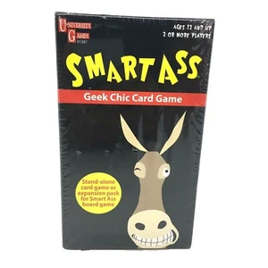 SMART ASS Geek Chic Card Game NEW/SEALED Tech Scientist Computer Trivia - Picture 1 of 6