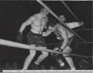 Original 1933Jack Sharkey King Levinsky Heavyweight Fight Acme Type 1 Wirephoto - Picture 1 of 2