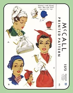 Sexy McCall 1573 de colección 1950 Patrón de costura artesanal - Imagen 1 de 5