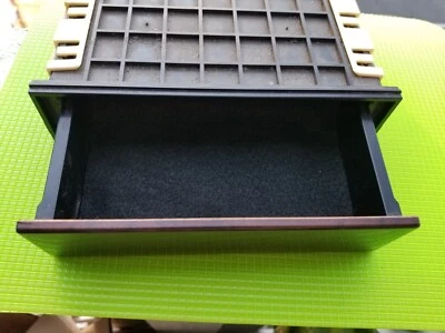 Nissan 240SX S13 S14 1989-1998 Grano Madera Radio Bolsillo Cubby Zenki Kouki Silvia Foto 1 de 4