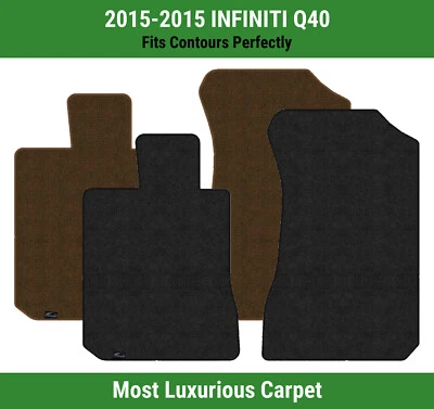 Lloyd Luxe Front Row Carpet Mats for 2015 INFINITI Q40  - Image 1 of 4