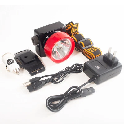 LED Headlamp Headlight Flashlight Light for Miner Mining Hunting Camping Charger - Image 1 of 4