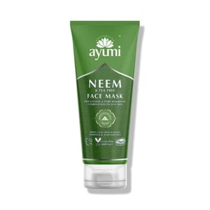 Ayumi Neem & Tea Tree Face Mask 100ml Pore Minimising Normal To Oily Skin NEW - Picture 1 of 1