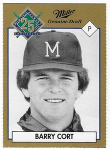 BARRY CORT 1994 MILWAUKEE BREWERS MILLER BREWING **FREE SHIPPING**