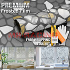 【Frosted Film】 Glass Home Bathroom Window Security Privacy Sticker #5039