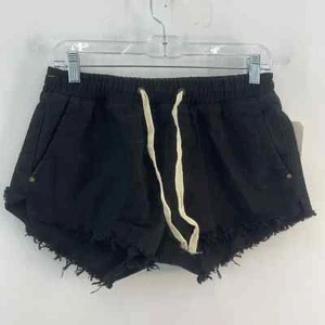 NWT Billabong Women's Paperbag Shorts - Black, Size S - Picture 1 of 8
