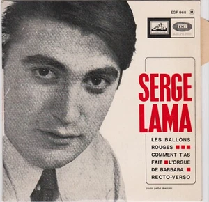 SERGE LAMA LES BALLONS ROUGES FRENCH ORIG EP LEO PETIT / ALAIN GORAGUER - Imagen 1 de 1