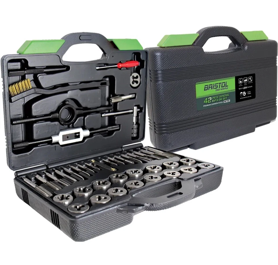 Bristol 42 Piece | Metric Tap and Die Set: General Purpose - image 1 of 1