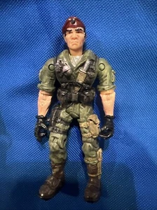 2003 Lanard The Corps Green Camo RED BERET Rick Ranger Army Actionfigur 4,25" - Bild 1 von 4