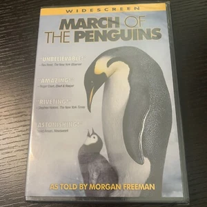 March of the Penguins (DVD, Widescreen, 2005) NEW Authentic US Release - Picture 1 of 7