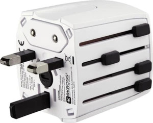 Adaptateur universel de voyage Skross World to World Wide MUV Micro Worldwide Globe - Photo 1 sur 21