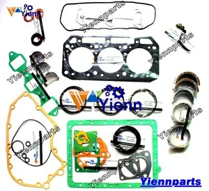 3D84-1 3T84HLE Overhaul Re-ring Kit For Yanmar Komatsu Engine PC38UU-1 Excavator - Picture 1 of 4