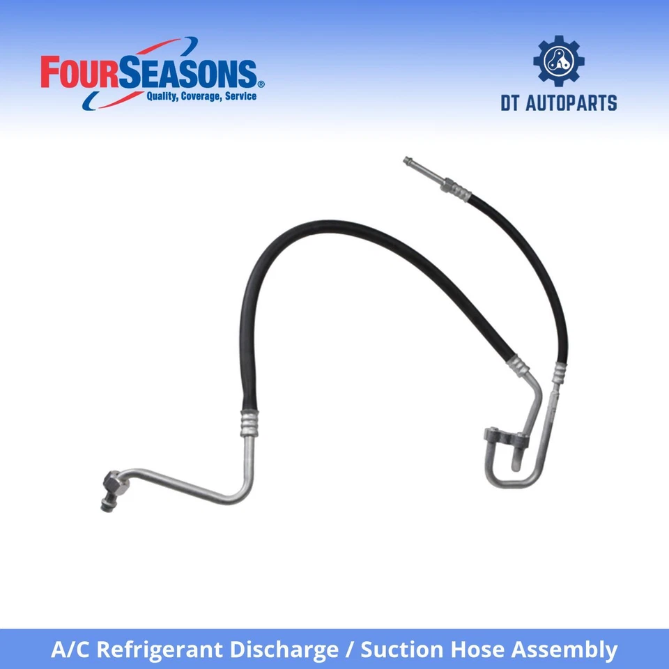 For 1985-87 Chevrolet El Camino Discharge  Suction Line Hose Assy 4 Seasons - Image 1 of 4