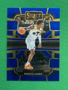 2023-24 Panini Select Basketball Blue Retail Parallel #75 Keyonte George RC - Picture 1 of 2