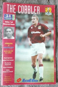 1995 THE COBBLER Northampton Town Football Club Programm V Mansfield Town - Bild 1 von 1